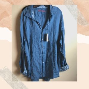 Robert Graham men’s button down shirt size 3XL